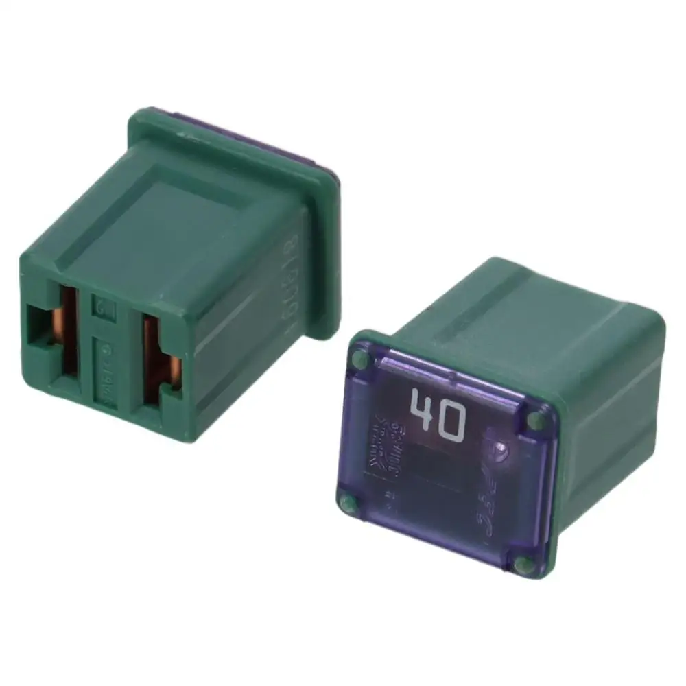 5Pcs Plastic 20A/30A /40A Micro Female Slow Blow Fuse 0.63*0.47*0.56inch Different colors Automotive Cartridge Fuse Car