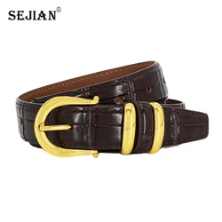 Women  Leather Belt for Ladies Business Simple Decorative Jeans with Fashion Matching Skirt Suit Sweater Belt Waist Belt