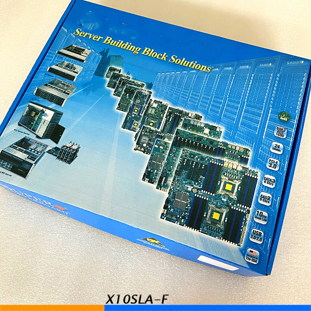 Brand New Original Server Motherboard For Supermicro For X10SLA F 1150 C222 Perfect Test Good Quality