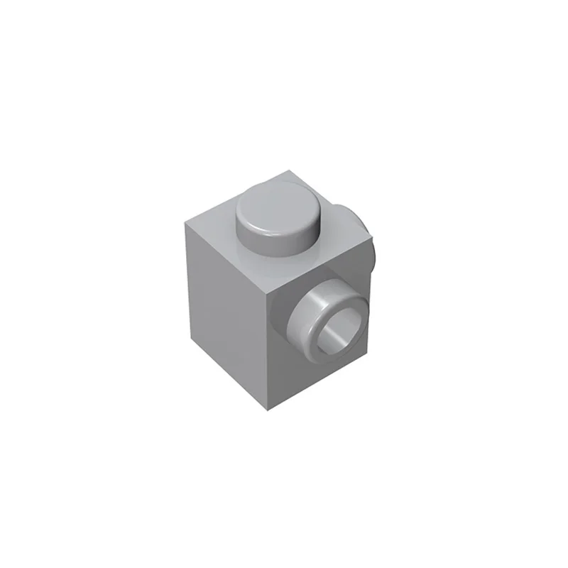 10PCS MOC 브릭 부품 26604 브릭 수정형 1x1(2개의 인접한 면에 스터드가 있음) 호환 빌딩 블록 입자 DIY 어린이 장난감