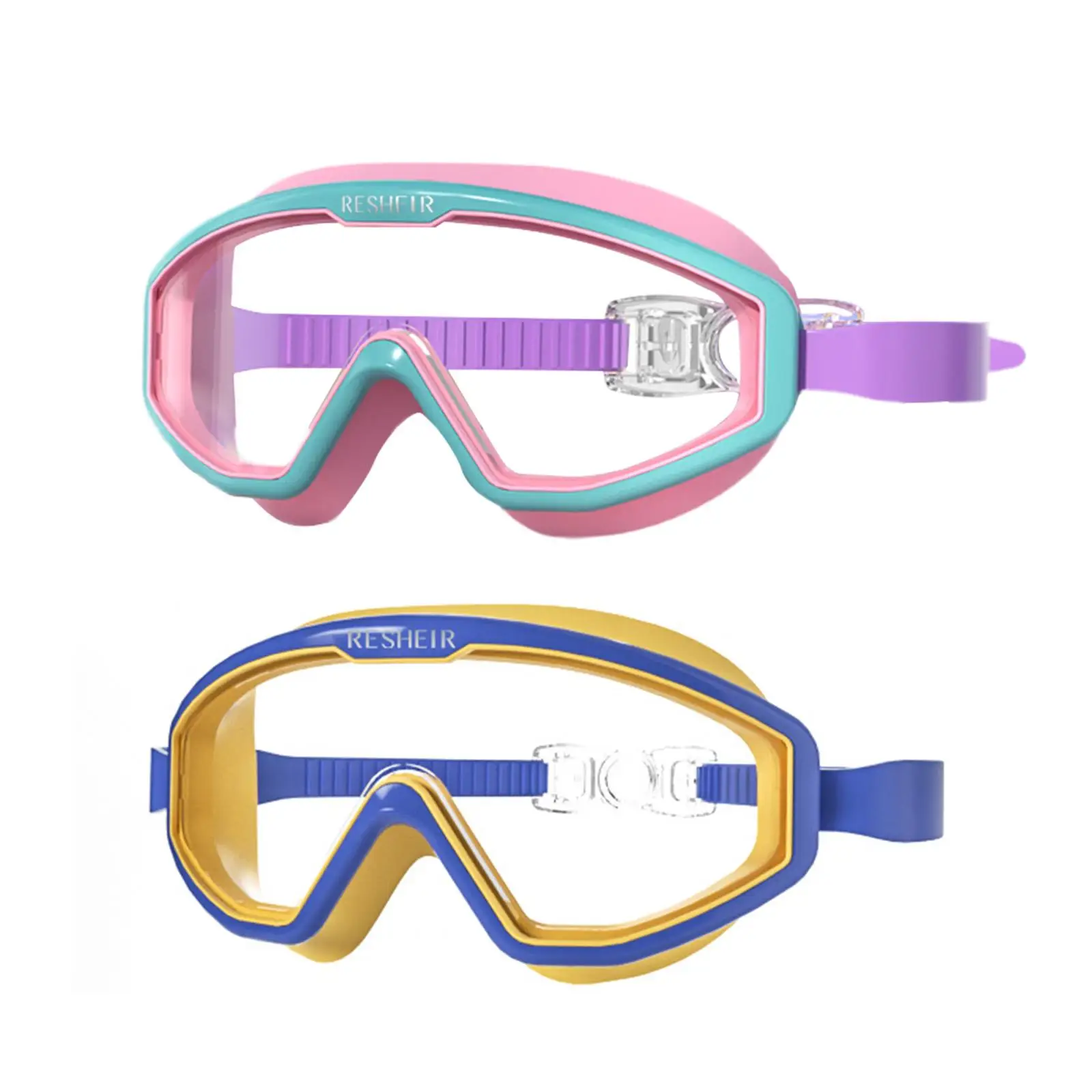 Kids Swim Goggles Professional Clear View Eyewear Swimming Goggles Swim Glasses for Snorkeling Swimming Pool Water Sports Diving