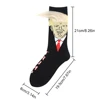 1-3pairs Trump Socks With Hair Trump Face Compression Socks Novelty Funny Wig Socks Fashion Street Style Socks for Outdoor 6