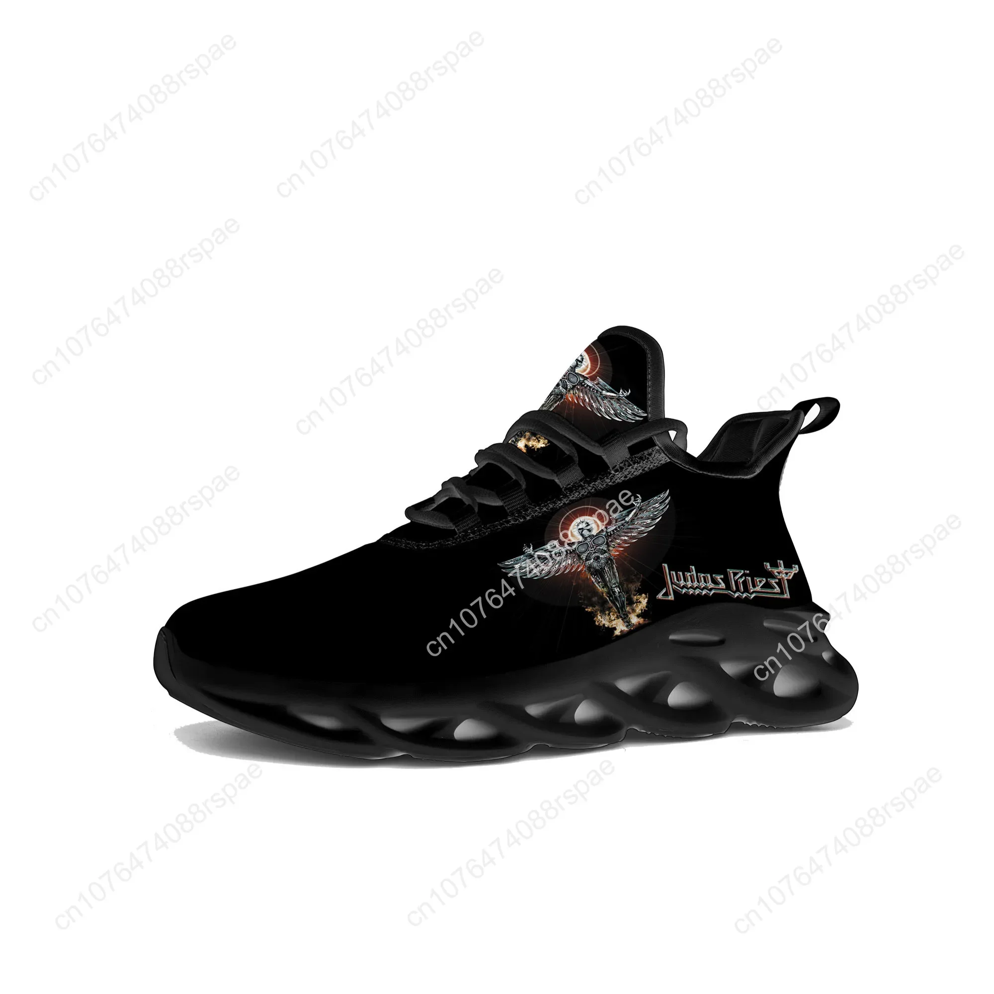 Judas Priest Heavy Metal Rock Band Flats Sneakers Mens Womens Sports Running Shoe Sneaker Lace Up Mesh Footwear Tailor-made Shoe 3