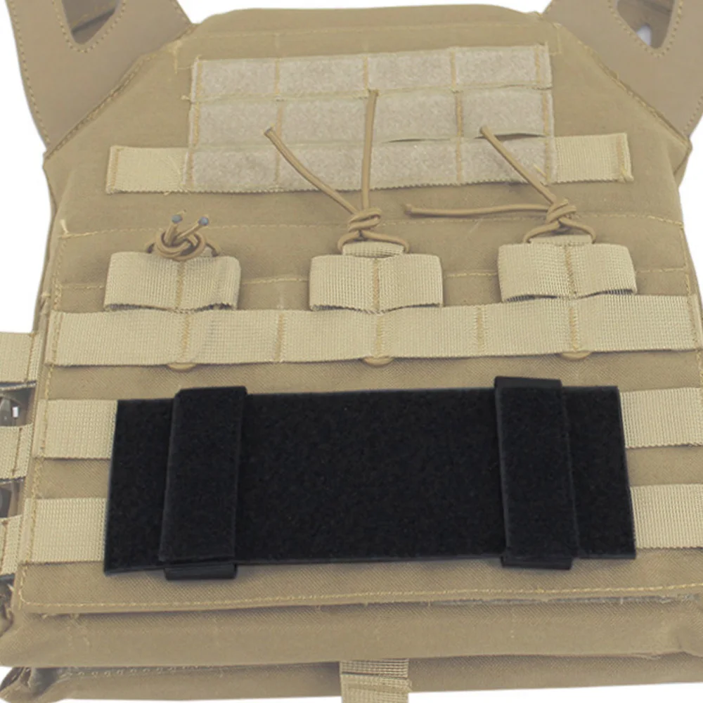 

Hot Sale New Tactical Vest Molle Hook&Loop Converter Ribbon Adapter Panel For Attching ID Patches DIY Patch Badge