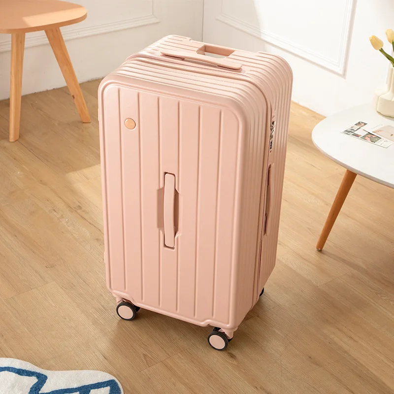 PLUENLI Luggage Case Women Large Capacity Size Password Lock Trolley Case Universal Wheel Wear-resistant Men Big Travel Suitcase