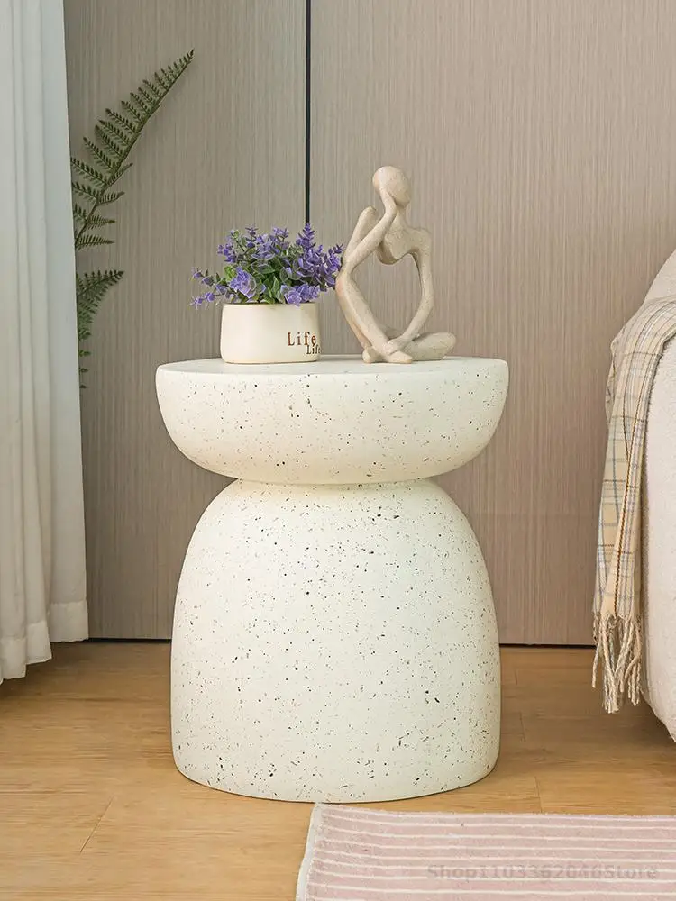 Cream Style Creative Homestay Side Several Silent Japanese Designer Sofa Coffee Table Bedside Table Ins Light Luxury Corner