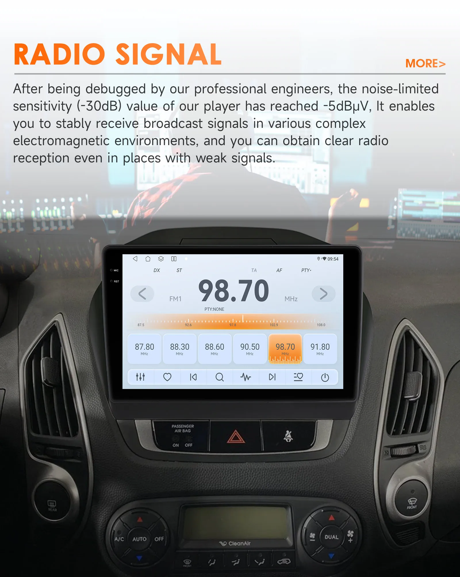 6115 Carplay Android 14 Autoradio für Hyundai Tucson 2 LM IX35 2011-2017 Multimedia-Player 8Core Autoradio 2DIN 360 Cam Bildschirm – Detail 19