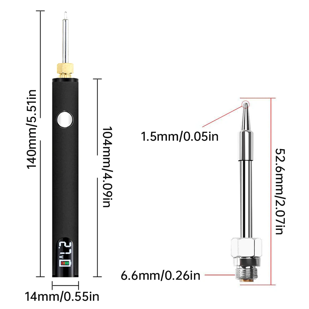 Wireless Charging Electric Soldering Iron Solder Adjustable Voltage & Portable Design 5V8W Fast Charging Repair Welding Tools soldering iron,electric soldering iron