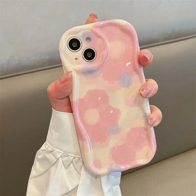 

Ins flower love 14 чехол для телефона iphone13promax полный Чехол 11/12 женский xsmax/78plus