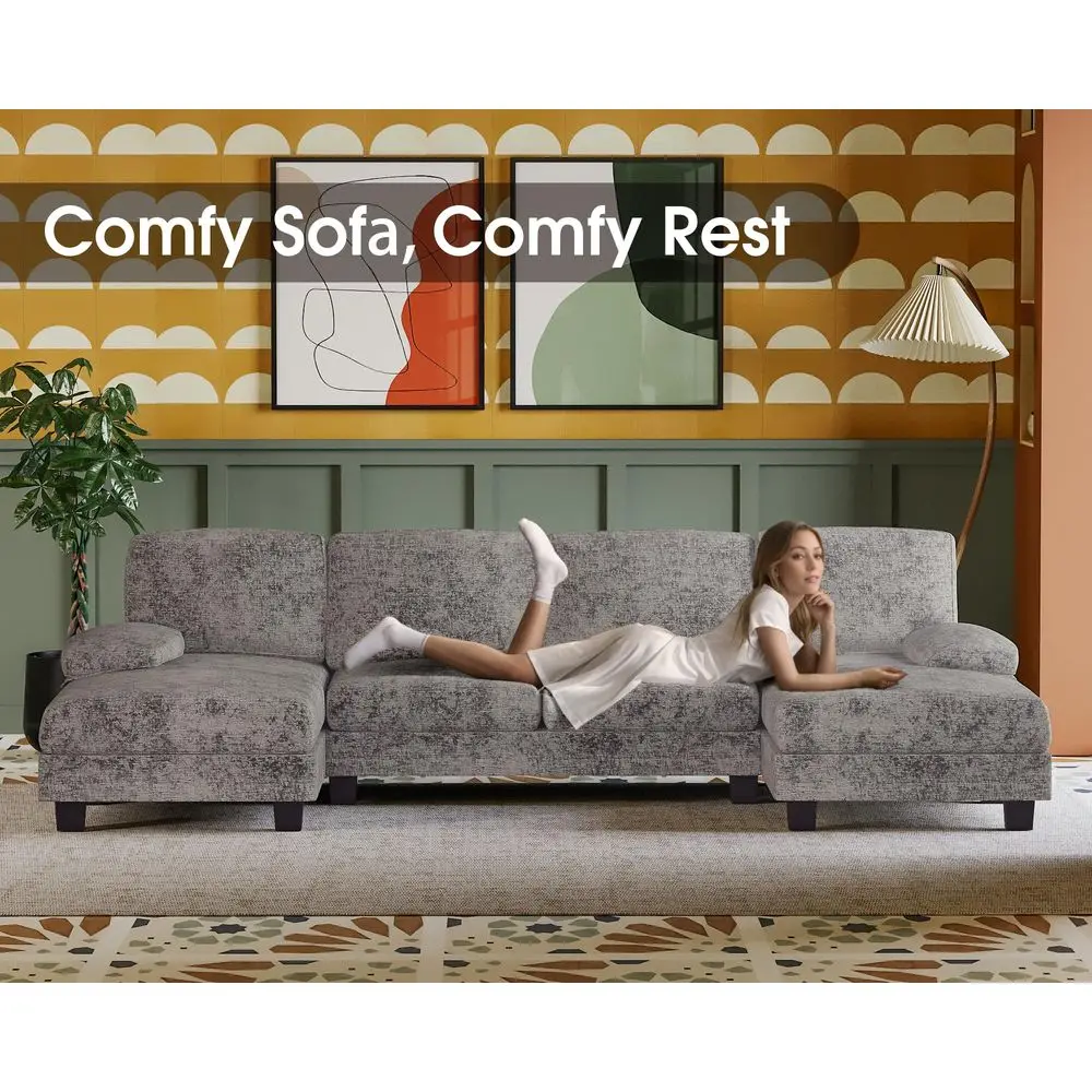 U-Shaped Sectional Sofa 3