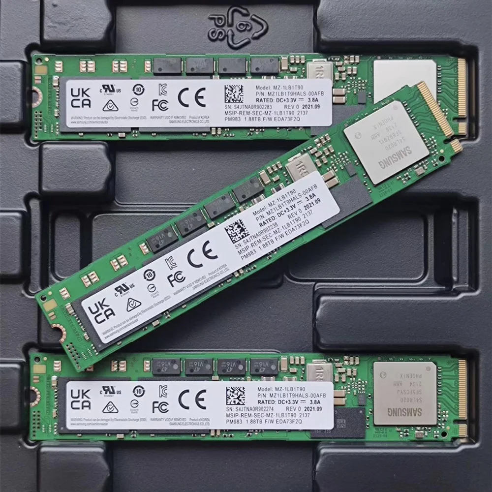 Internal Solid State Drive Original PM983 M.2 Nvme 22110 .84TB 1.88TB 960GB PCIE Enterprise Internal Solid State Drives Server Desktop