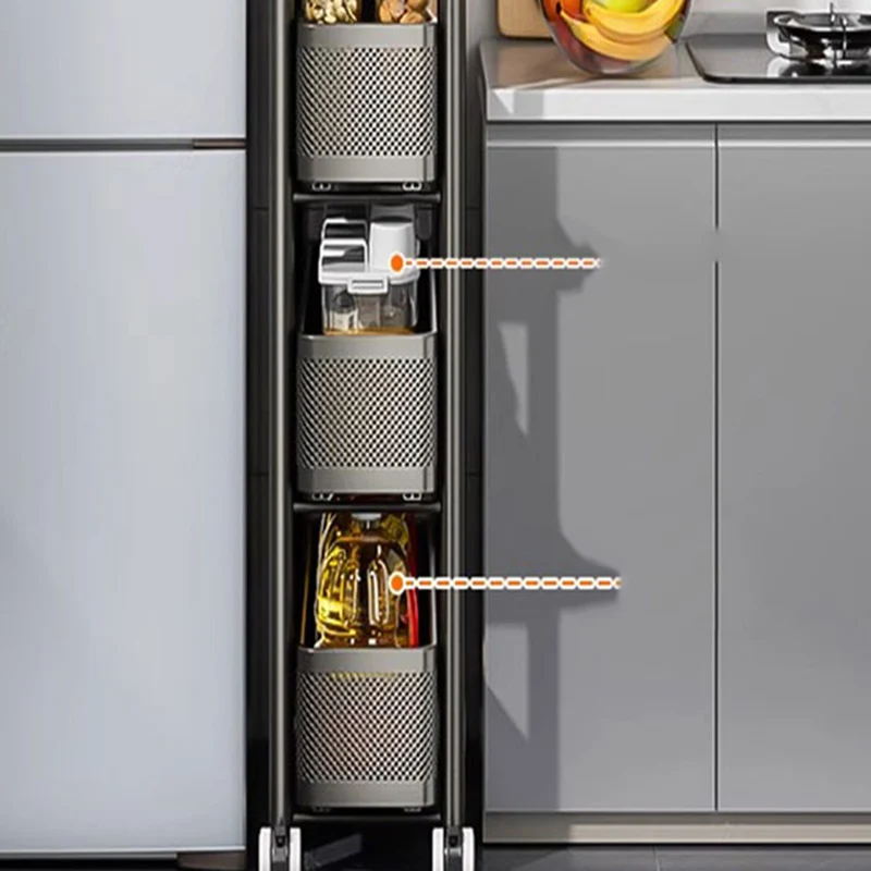 Portable Trolley Kitchen Storages Home Organizer Trolleys Roulette Furniture Wheels Drawers Carrello Da Cucina Removable