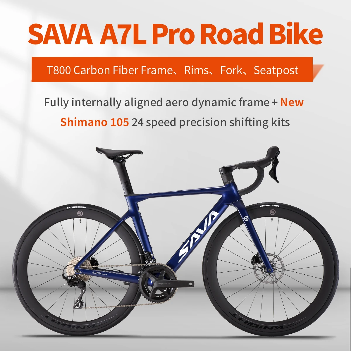 SAVA NUOVA bici da strada in carbonio A7L /A7L Pro, bici da corsa