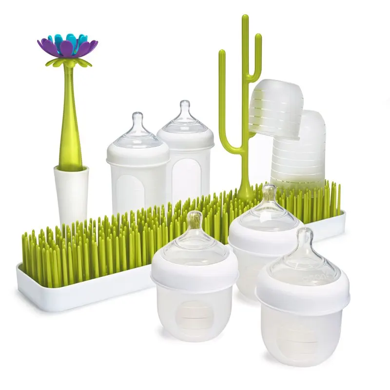 

Nursh Feeding Gift Set With Patch Drying Rack, Forb Bottle Brush and Poke Accessory, 10 Pieces