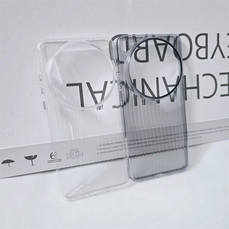 Luxury High Transparent Corrugated Skin-Friendly PC Phone Case Cover