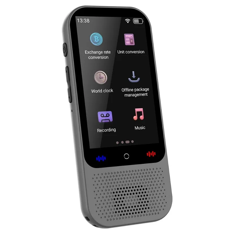 S80 Pro Portable Translator Device 138 Real-time Languages Online & Offline 3.54inch Smart Voice Translation for Foreign Travel
