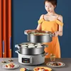 Electric Steamer Large Capacity Extra Large Electric Steamer Cooking Multifunctional Non-Stick Multi-Layer Steamer 2