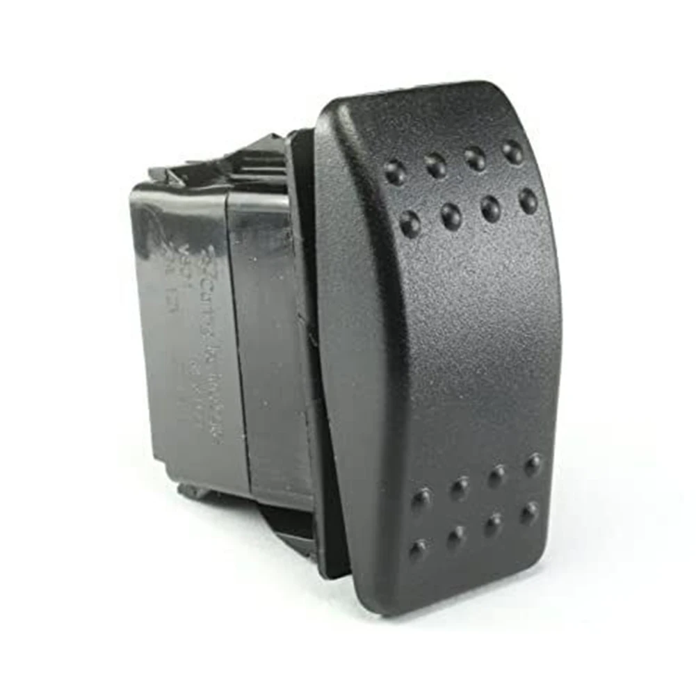 

Industrial Grade Waterproof Momentary Rocker Switch 20A 12/24VDC (ON)OFF(ON) Suitable for Aerospace Applications