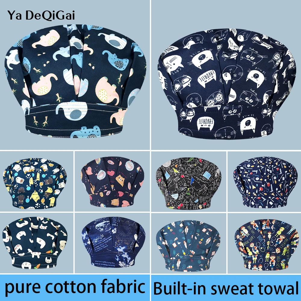 Pet Hospital Operating Room Hat Surgical Cap Dental Clinic Medical Work