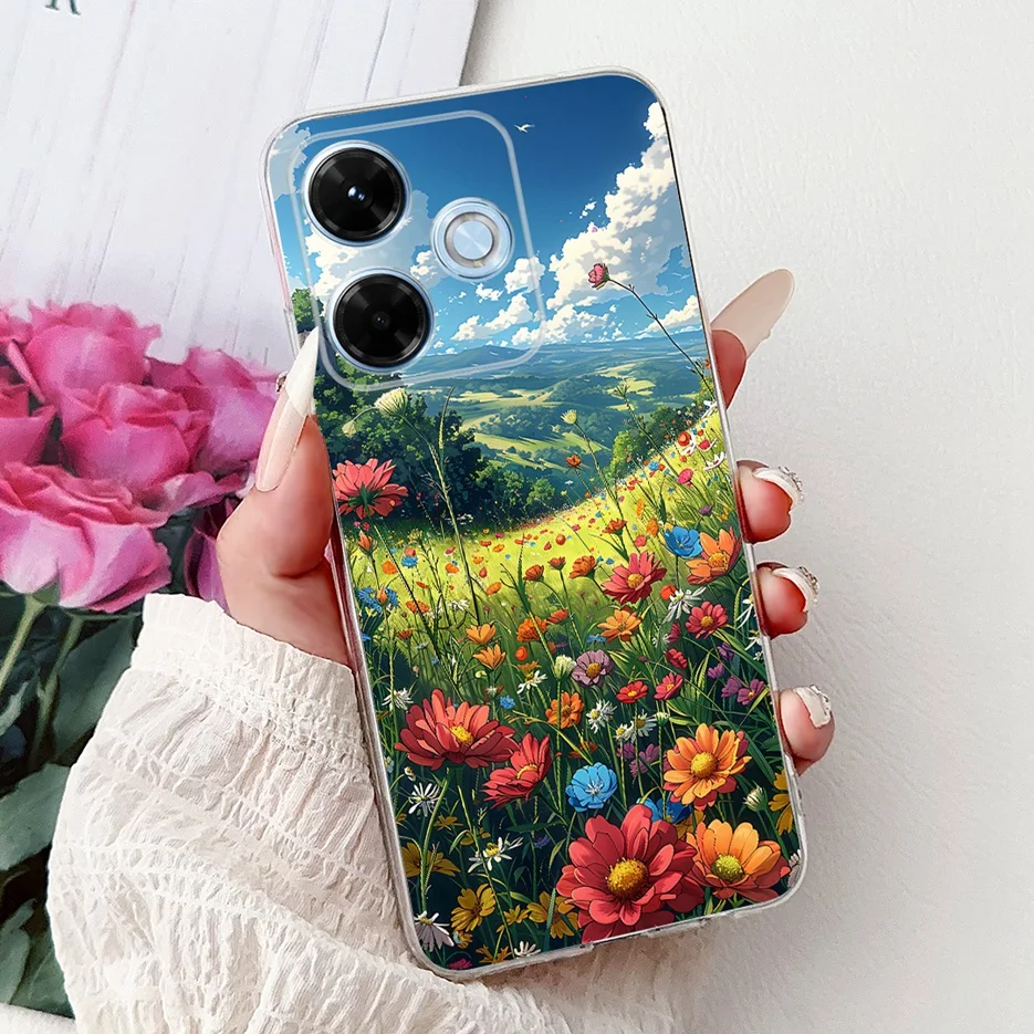 Cool Design Fashion Painted Soft Silicone Phone Case