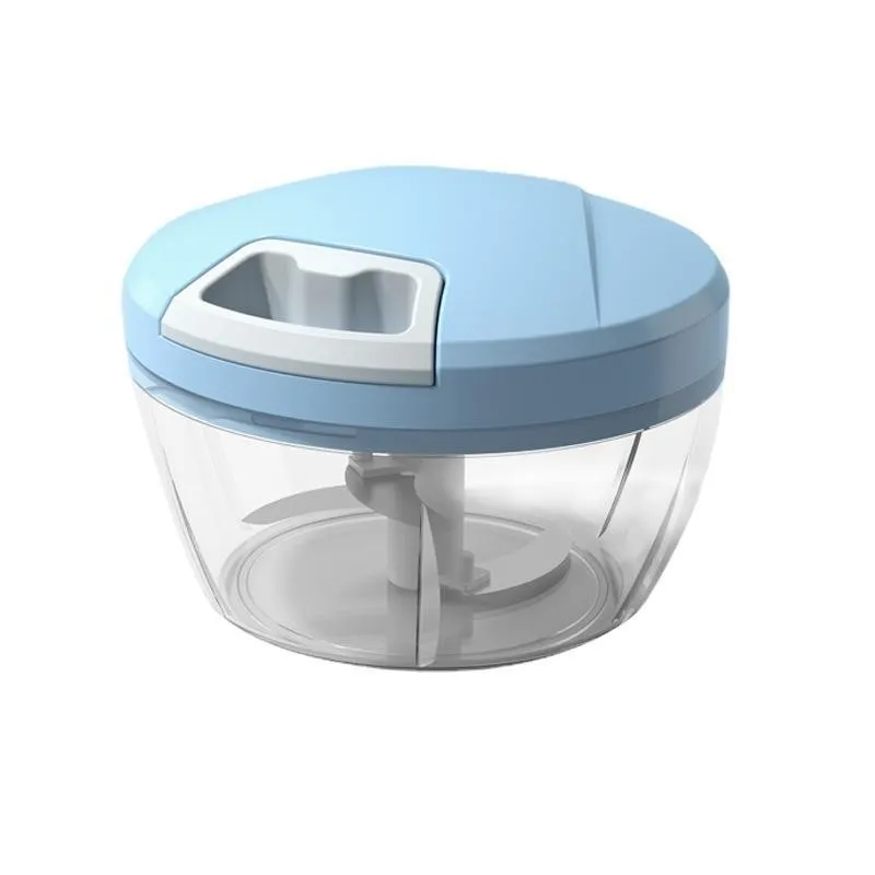 1PCS Hand Chopper Manuelle Seil Küchenmaschine Slicer Schredder Salat Maker Knoblauch Zwiebel Cutter Küche Werkzeug Zubehör