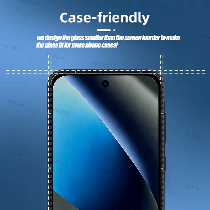 Enhanced Tempered Glass Screen Protector - Full Glue, Anti-Scratch, Multi-Pack Option