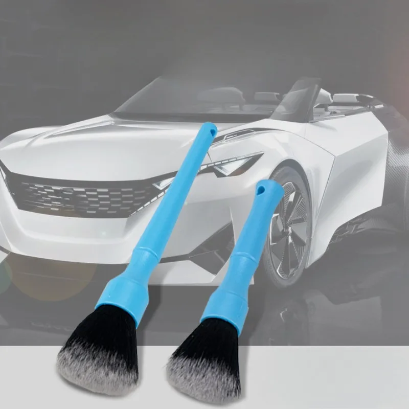 Car Interior Detailing Brush Soft Bristle Cleaning Brush Motorcycle CarCleaning Tool Auto Detail Dash Duster Brush