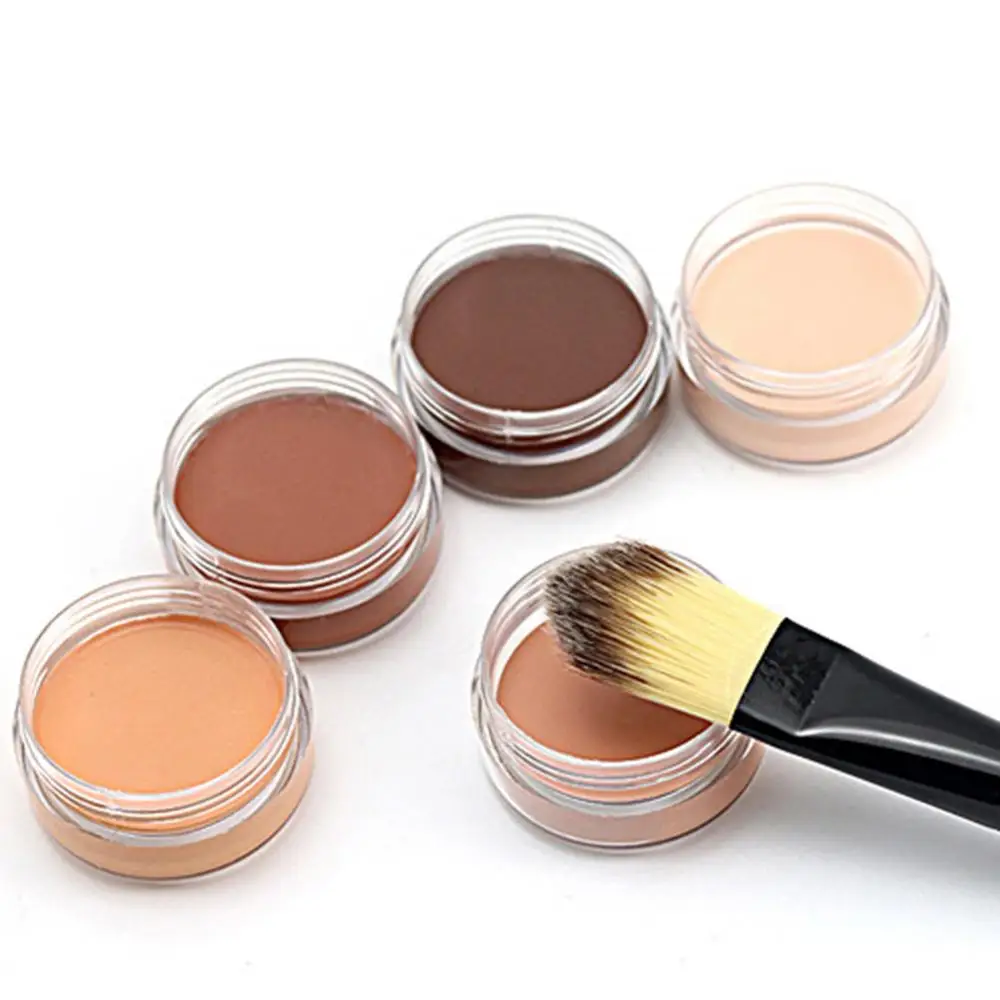 1PC Cream Concealer Foundation Cream for Daily Life sponge head concealer liquid concealer makeup concealer waterproof concealer face concealer face concealer pen concealer powder concealer palette concealer foundation cream