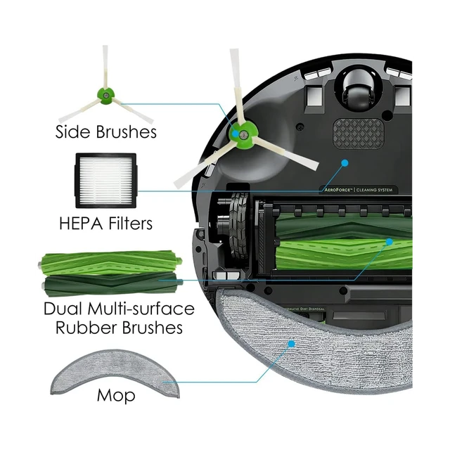 iRobot Roomba Combo® j7+ Robot Vacuum and Mop, iRobot®