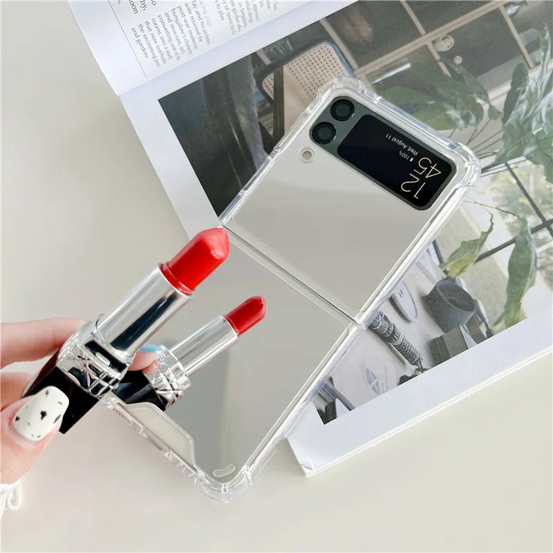 Custodia Per Telefono Per Specchio Per Il Trucco Samsung Z Flip 4 5 Custodia Ultra Sottile Antiurto Samsung Galaxy Z Flip 5 4 Z3 Z5 Flip 4 Flip 5 Airb