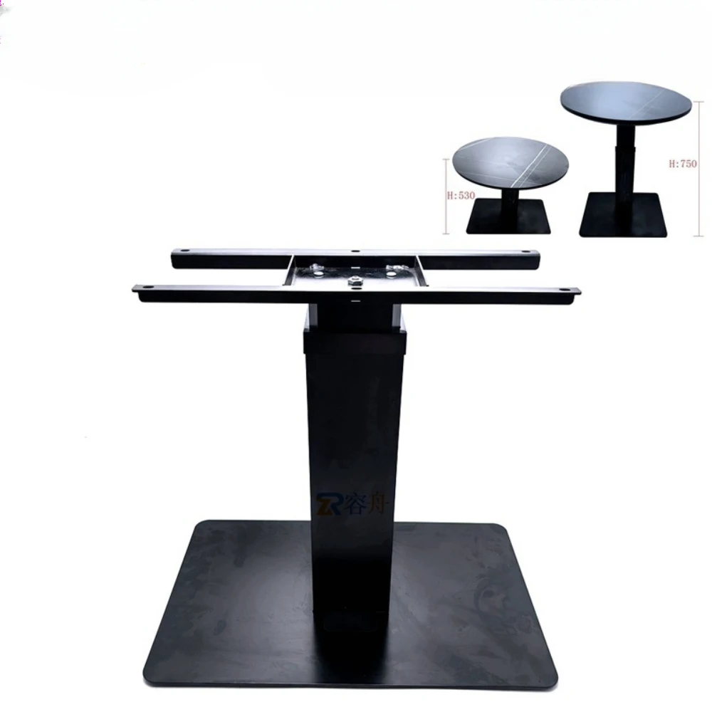 Multi-functional-lifting-coffee-table-foot-operated-pneumatic-dining ...