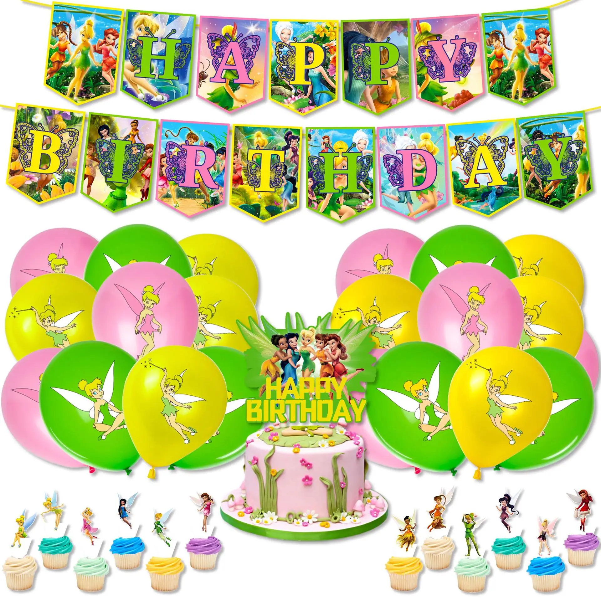 Tinkerbell Birthday Party Supplies Tinker Bell Party Decorations