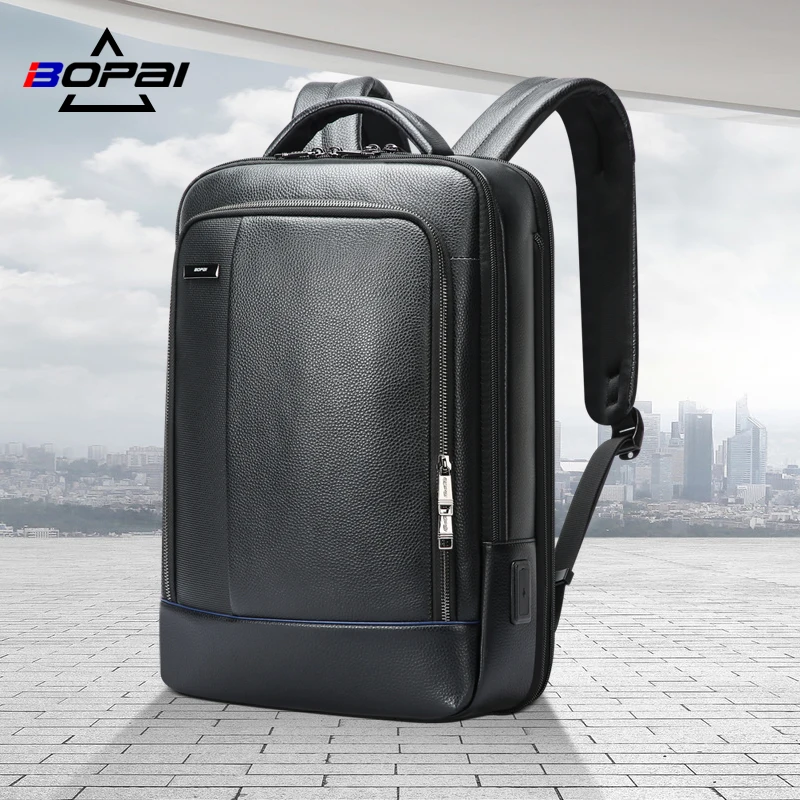 

Bopai 15.6 Inch Laptop Men Backpack Travel Male Laptop Backpack Usb Charging Computer School Backpacks Waterproof Bag for Men
