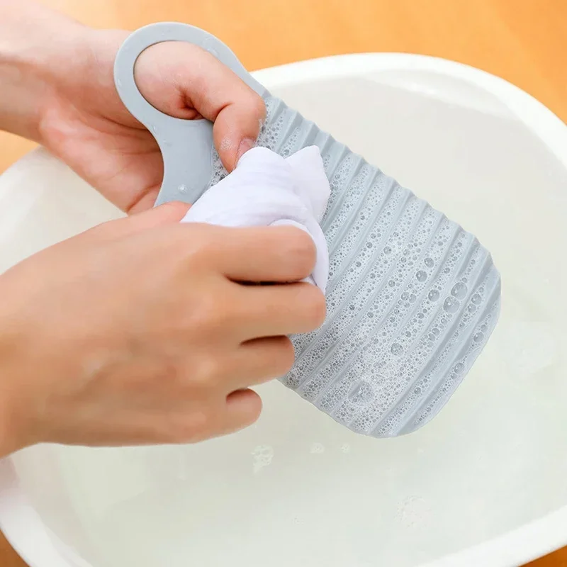 Portable Thicken Mini Washboard Non Slip Laundry Travel Board Washing Children's Clothes Socks Cleaning Products Accessories laundry board