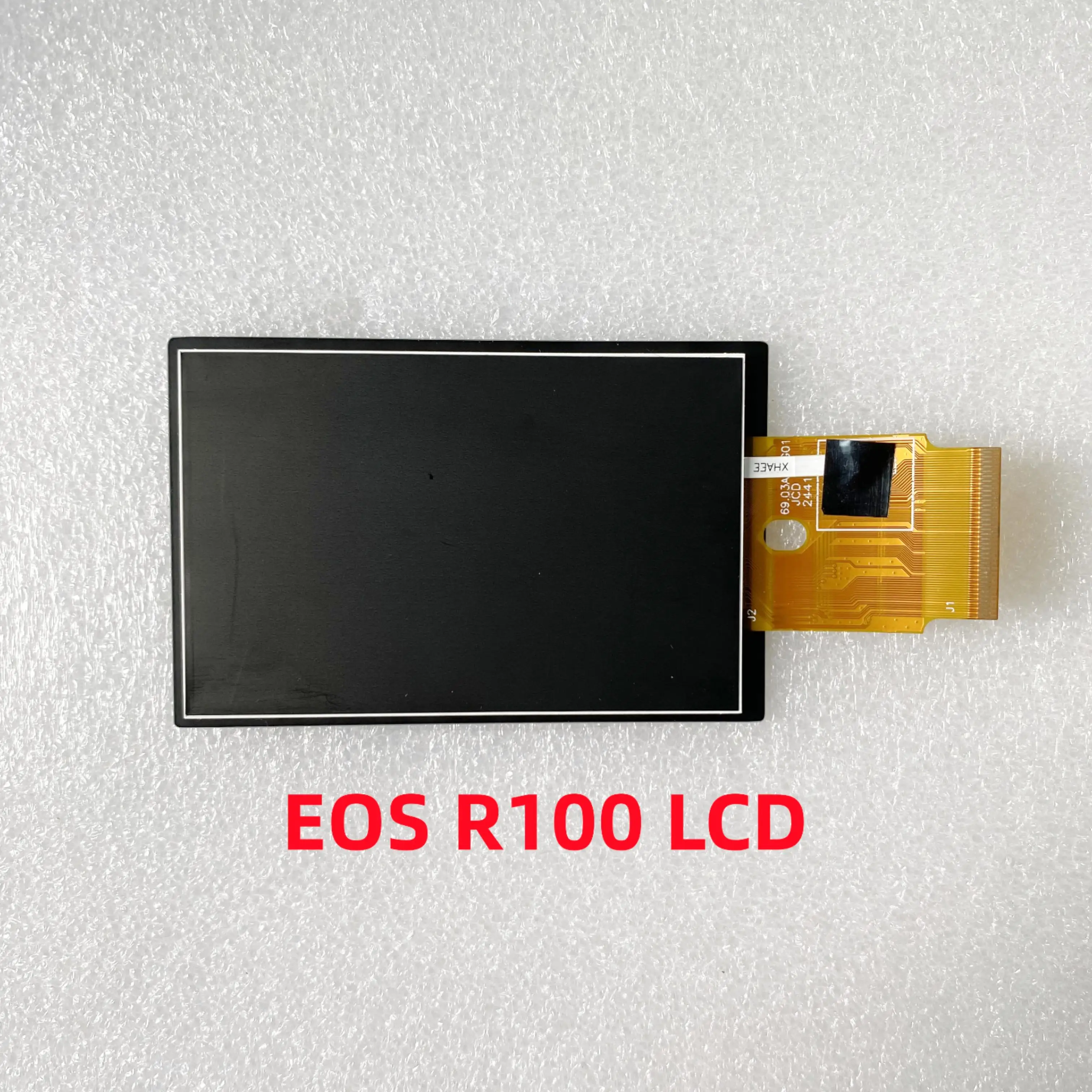 캐논 EOS R100 r100 LCD 디스플레이 수리 부품용 백라이트가 있는 새로운 R100 스크린 LCD