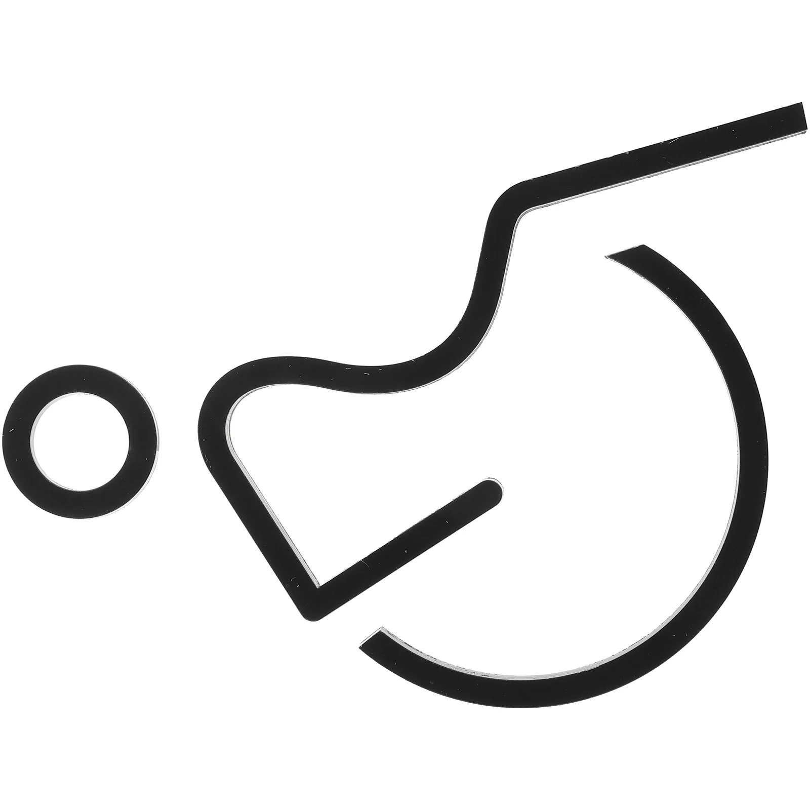 Disabled Sign Outdoor Disabled Toilet Sticker Bathroom Disabled Door Sign Disabled Wheelchair Decal