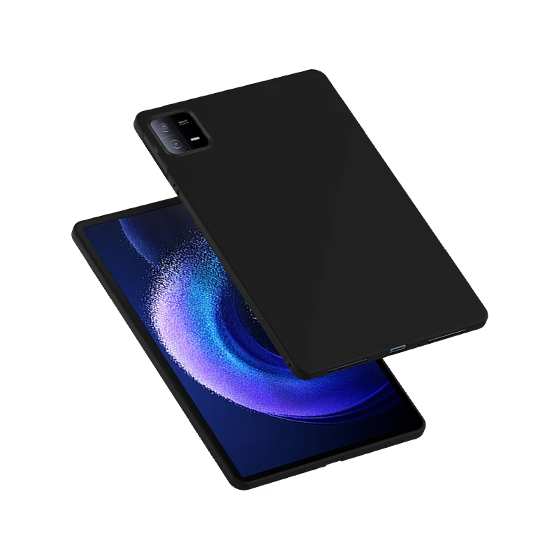 AJIUYU Black Silicone TPU Protective Tablet Case