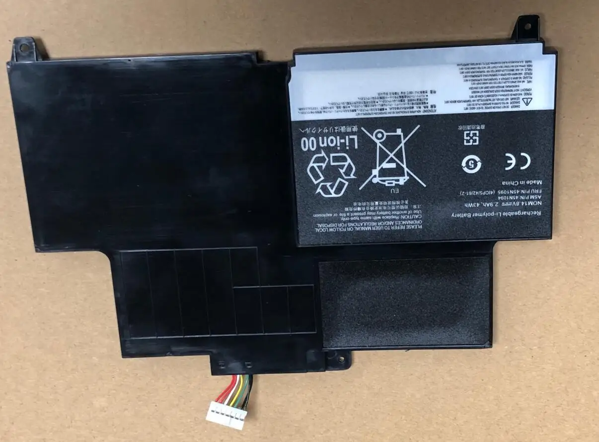 Bateria do Portátil para Lenovo Thinkpad S230u 45n1168 45n1169 45n1092 45n1093 45n1094 45n1095 4icp 612 - Imagem 5