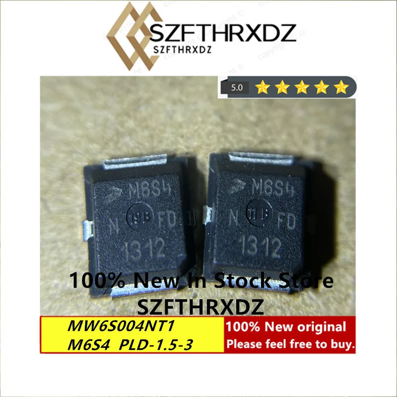 

100% NEW ORIGINAL MW6S004NT1 M6S4 PLD-1.5-3 RF Power Field Effect Transistor N-Channel Enhancement-Mode Lateral MOSFET