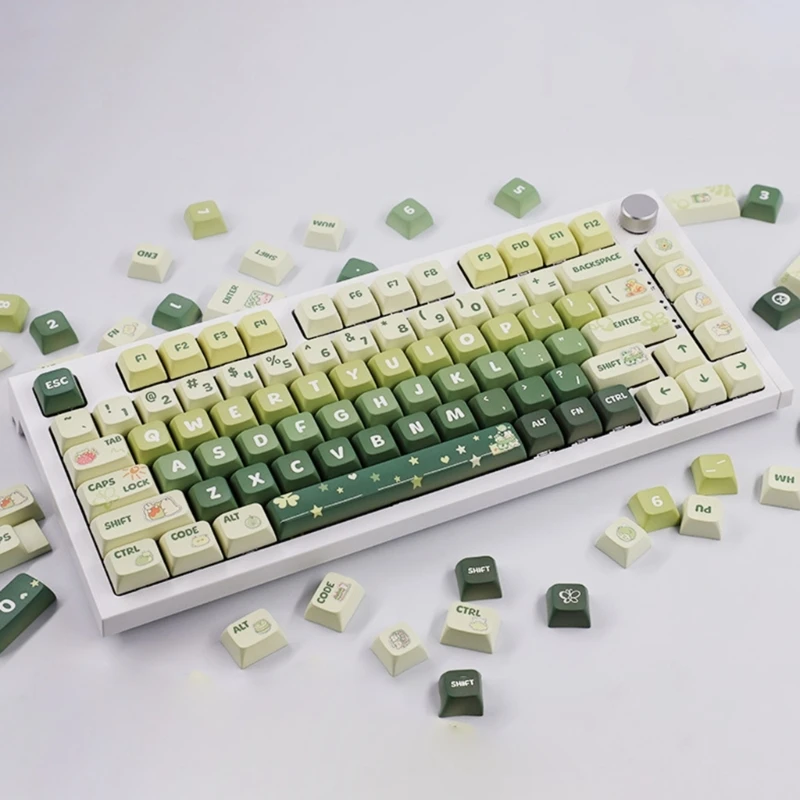 

Набор клавиш XDA из 133 шт. для 61/64/68/87/96/104/108 переключателей с механической клавиатурой