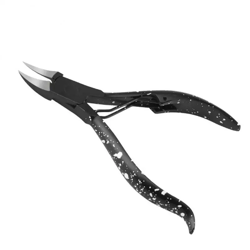Nail Clipper Cuticle Scissors Correction Thick Nails Ingrown Toenails Oblique Mouth Dead Skin Dirt Remover Paronychia Nail Tools 2