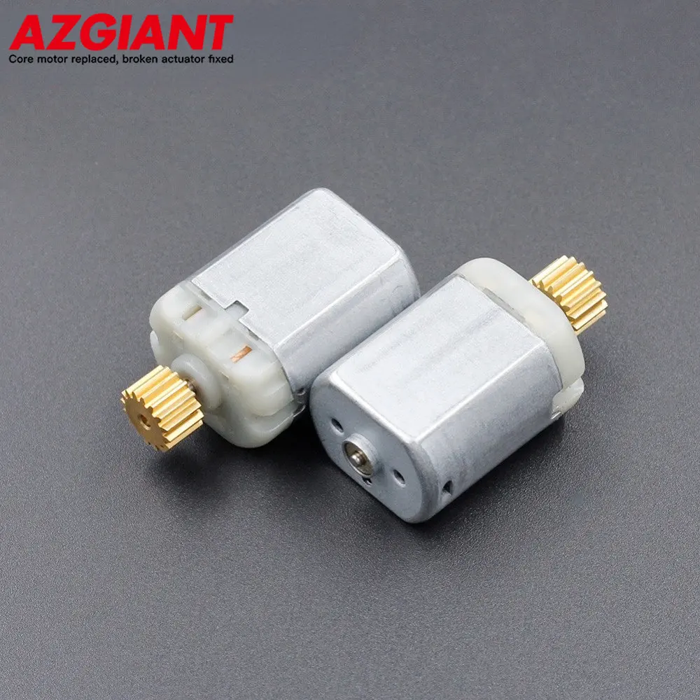 Azgiant 2Pcs Automotive 16T Car Trunk Door Lock Motor Per Renault Scenic 3 Dc 12V Engine Parts Motori Fai Da Te