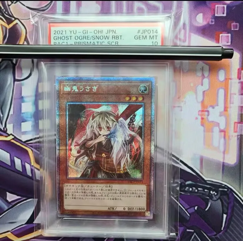 Psa 10 Gem Mint Ghost Ogre & Snow Rabbit Pac1-Jp014 Prismatico Scr 2021 Giapponese