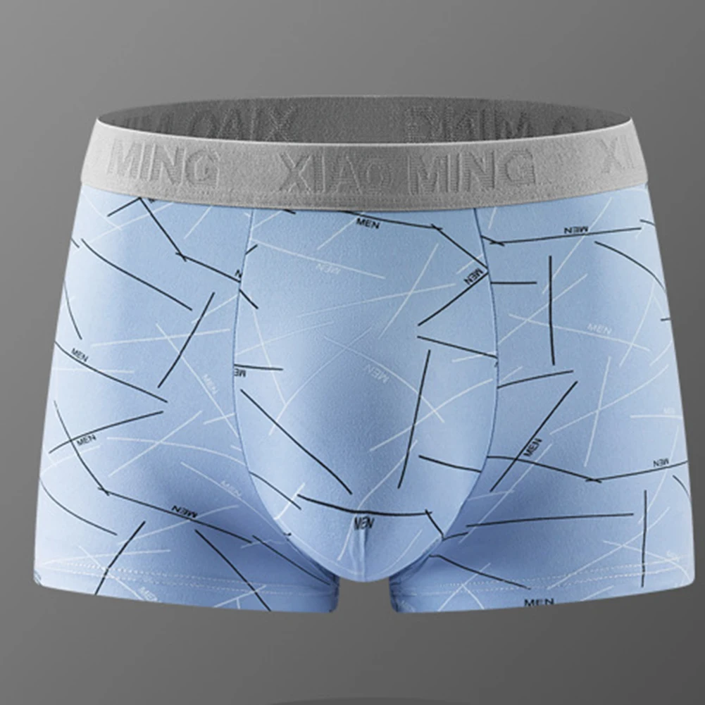 

Stretchy and Comfortable Underwear for Men Large sized Boxer Briefs Home Panties with breathable Fabric Ideal for Daily Use