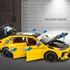 1:24 Lambos URUS Bison Mansory SUV Alloy Cast Toy Car Model Sound and Light Children's Toy Collectibles Birthday gift 4