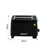 Toaster 2 Slices Breakfast Bread Toaster Non-stick Reusable Sandwich Toast Microwave Oven Heating Pastry Tool 5