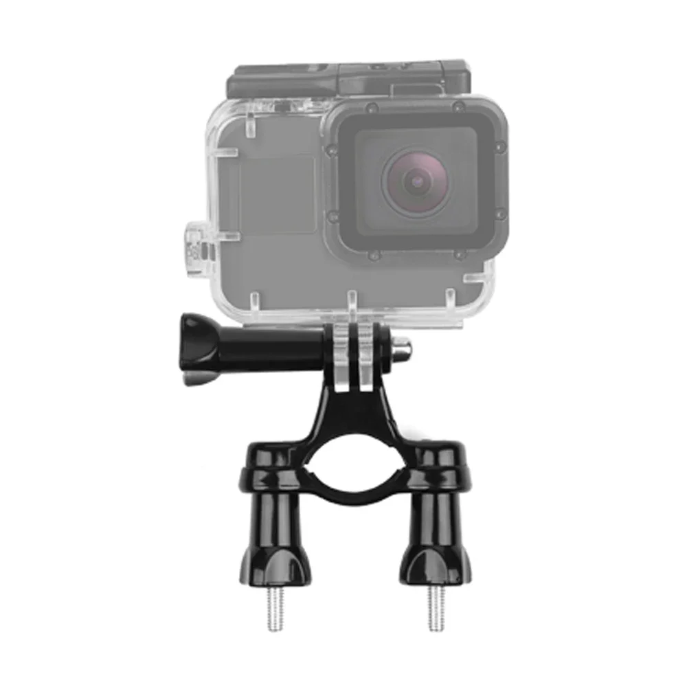 Support pince guidon vélo pour GoPro et action cam, fixation solide avec vis de serrage