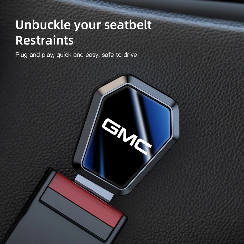 자동차 안전벨트 클립 연장기 안전벨트 버클 플러그 액세서리 GMC Terrain Sierra 1500 Yukon Acadia Savana Hummer Granite H3 용