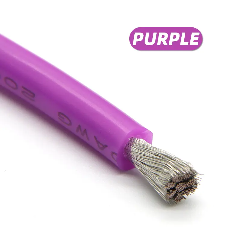 1/5/10M Soft Silicone Rubber Copper Cable 30 28 26 24 22 20-8AWG Flexible DIY LED Lighting Wires Electrical Power Cord Car Wires - Image 13