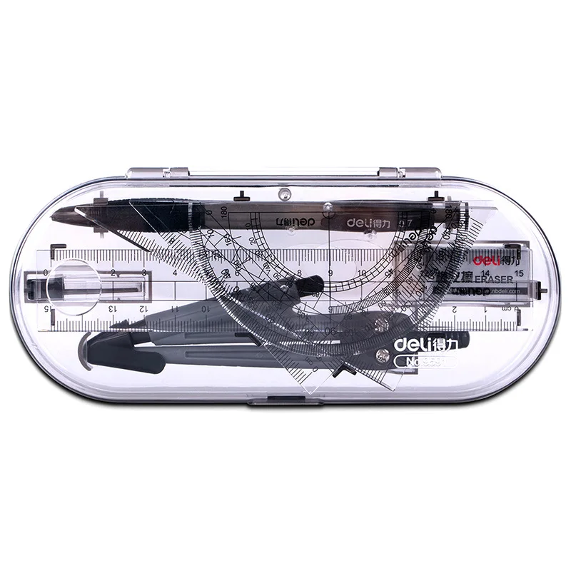 High Precision Professional Metal Compass Drawing Set with Pencil Refills Lead School Compass Drawing Set drawing compass compass lead refills